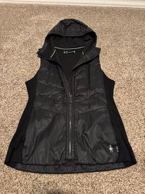 Smartwool Black Hooded Vest